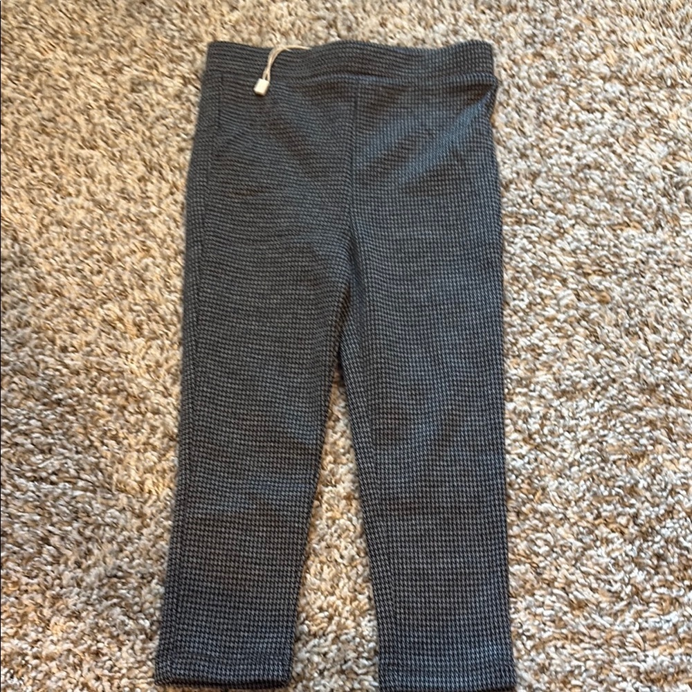 Mango Toddler Houndstooth leggings NWOT